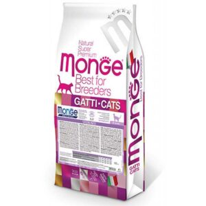 Monge Cat Monoprotein корм для взрослых кошек с кроликом 10 кг