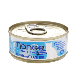 Monge Cat Natural консервы для кошек атлантический тунец 80 г.