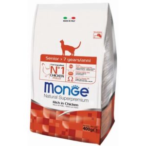 Monge Cat корм для пожилых кошек 400 г