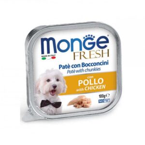 Monge Dog Fresh консервы для собак курица 100 г.