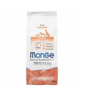 Monge Dog Speciality Mini корм для взрослых собак мелких пород лосось с рисом 7,5 кг