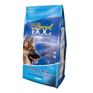 Special Dog корм для собак с особыми потребностями (с чувствительной кожей и пищеварением) тунец/рис 4 кг