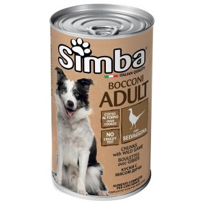 Simba Dog консервы для собак кусочки дичи 1230 г