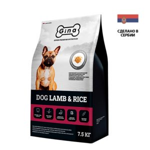 Gina Dog Lamb & Rice (Сербия) 1 кг