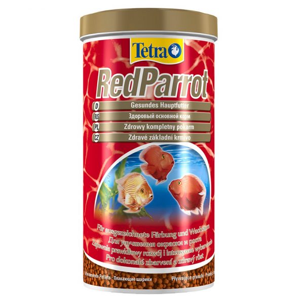TetraRed Parrot корм для красных попугаев в шариках 1 л