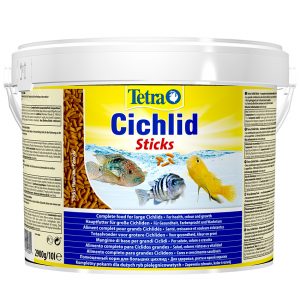 TetraCichlid Sticks корм для всех видов цихлид в палочках 10 л (ведро)