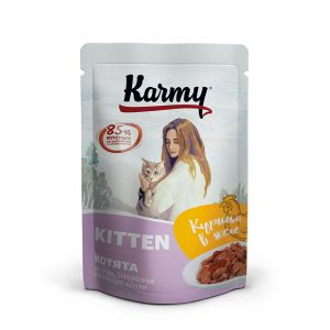 Karmy Kitten курица в желе 0,80 гр.