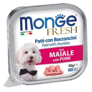 Monge Dog Fresh консервы для собак свинина 100 г.