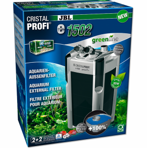 JBL CristalProfi e1502 greenline - Внешний фильтр для аквариумов 160-600 л (100-150 см)