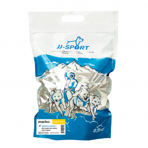 JJ-SPORT Сухой корм для взрослых собак "Шорт-Трек" с индейкой, мелкая гранула 2,5 кг