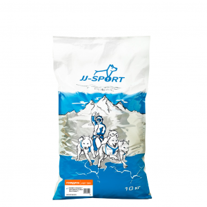 JJ-SPORT Сухой корм для взрослых собак "Шорт-Трек" с говядиной, мелкая гранула 10 кг