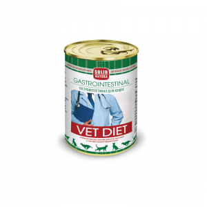 Solid Natura VET Gastrointestinal диета для кошек влажный 0,34 кг